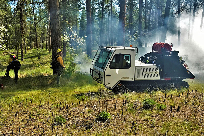 ALLTRACK AT-20HD with fire skid
